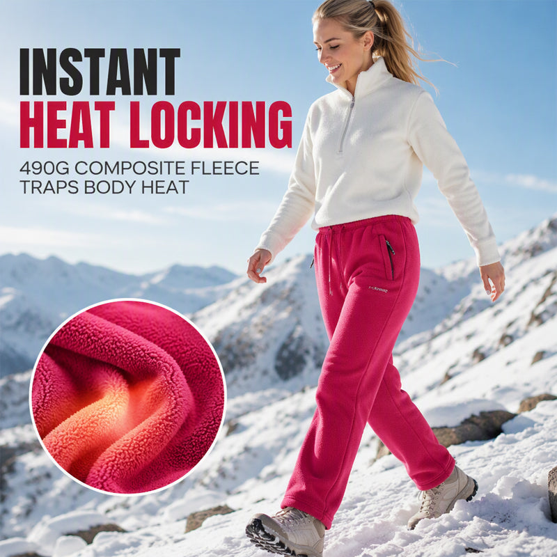 🔥 Fleece-Lined Warmth, Easy Movement | Unisex Thermal Pants