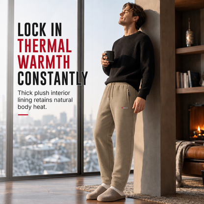 🔥 Fleece-Lined Warmth, Easy Movement | Unisex Thermal Pants