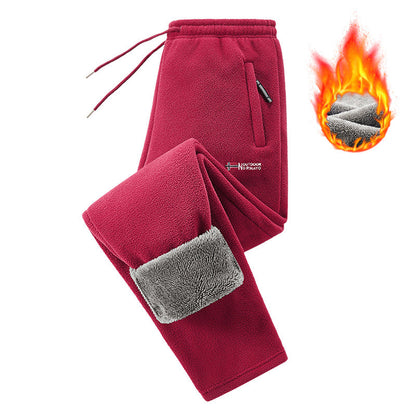🔥 Fleece-Lined Warmth, Easy Movement | Unisex Thermal Pants
