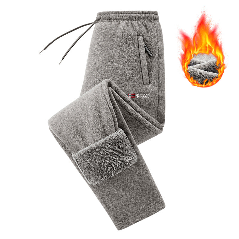 🔥 Fleece-Lined Warmth, Easy Movement | Unisex Thermal Pants