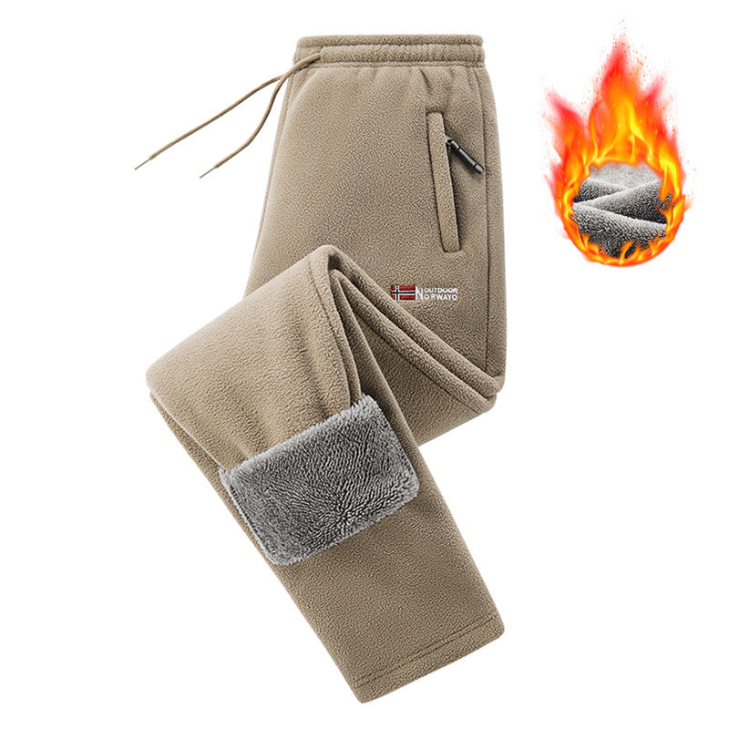 🔥 Fleece-Lined Warmth, Easy Movement | Unisex Thermal Pants