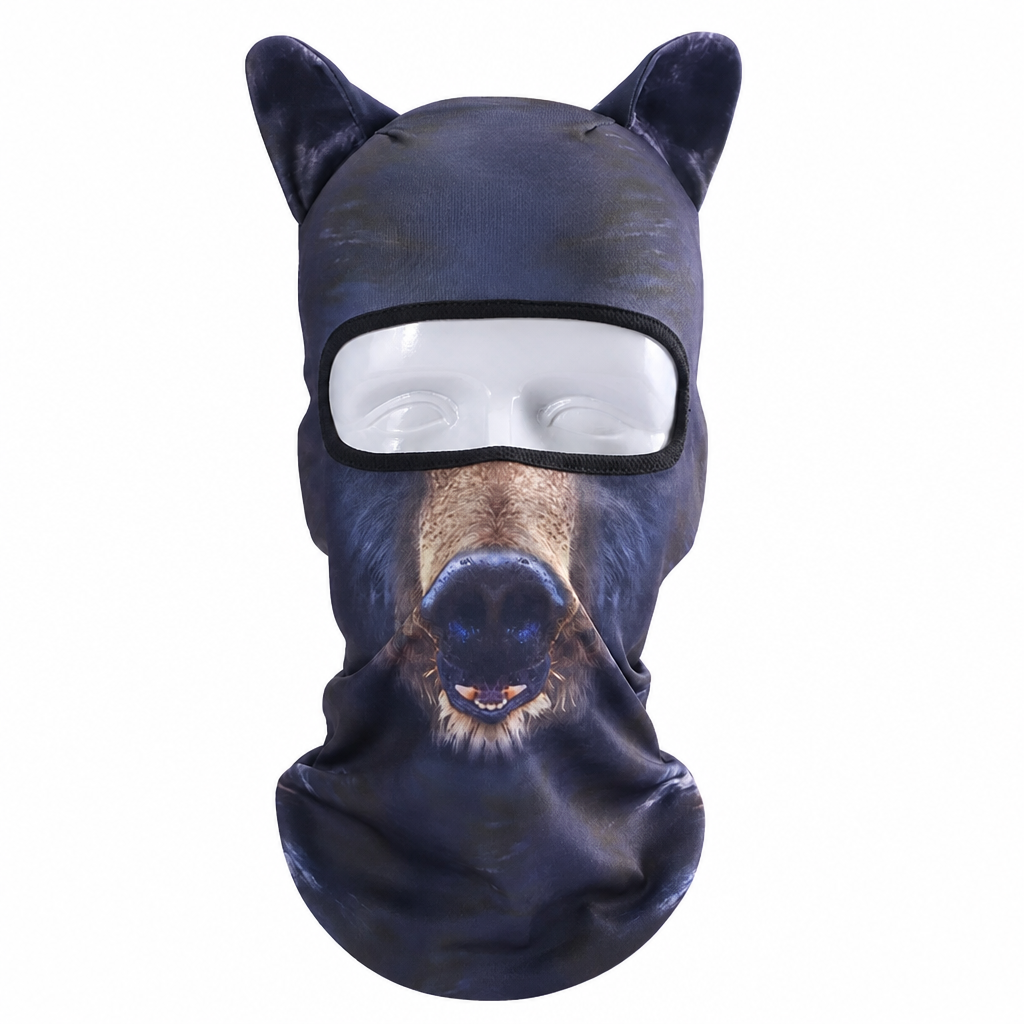 🦊Animal Print Windproof Balaclava Face Mask – Warm, Wind-Resistant, Stylish Outdoor Protection