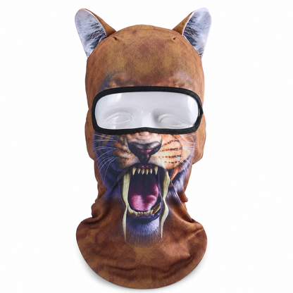 🦊Animal Print Windproof Balaclava Face Mask – Warm, Wind-Resistant, Stylish Outdoor Protection