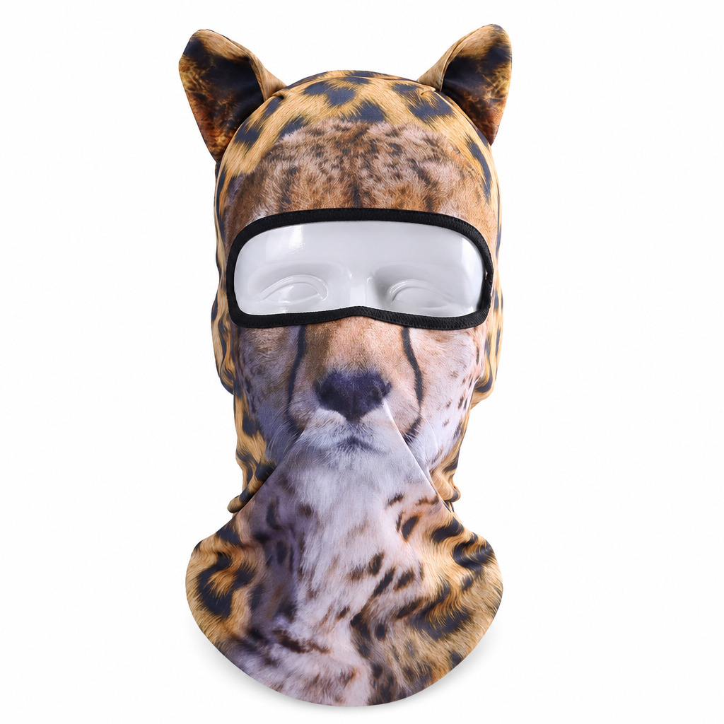 🦊Animal Print Windproof Balaclava Face Mask – Warm, Wind-Resistant, Stylish Outdoor Protection