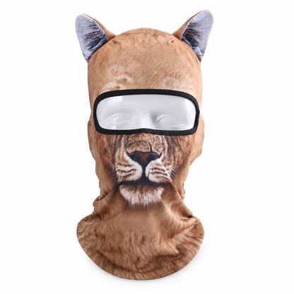 🦊Animal Print Windproof Balaclava Face Mask – Warm, Wind-Resistant, Stylish Outdoor Protection