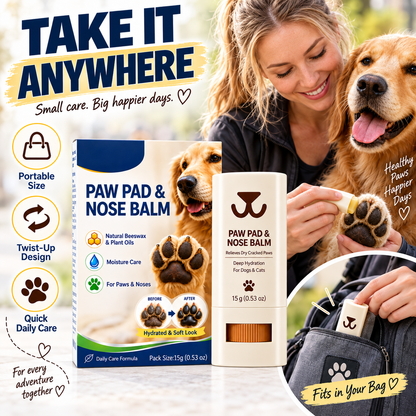 🐾✨Paw Pad Balm – Moisturizing & Repairing for Dogs & Cats