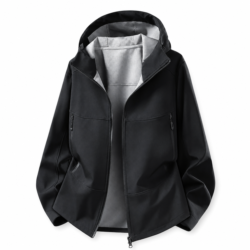 🔥Autumn Hot Sale 50%OFF🧥 Unisex Outdoor Hooded Softshell Jacket – Windproof & Water-Resistant 🌧️