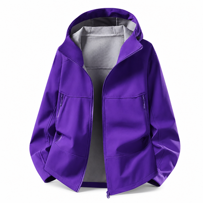 🔥Autumn Hot Sale 50%OFF🧥 Unisex Outdoor Hooded Softshell Jacket – Windproof & Water-Resistant 🌧️