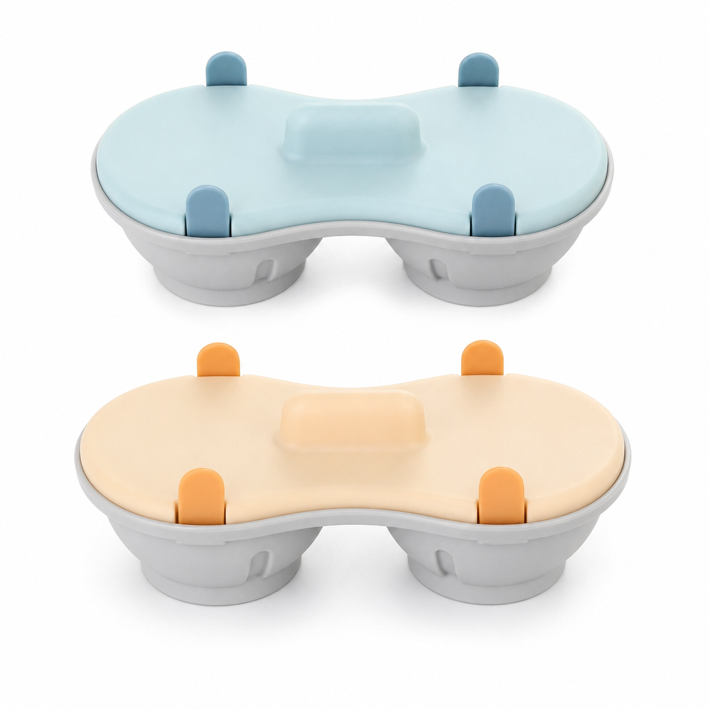 ⏳🔥LIMITED-TIME 50% OFF! ⏰Double Compartment Microwave Egg Steamer Box Kitchen Egg Cooking Mold