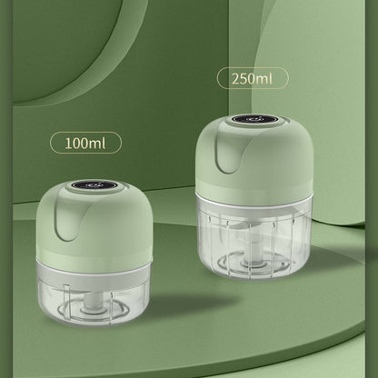 🔥Last Day Hot Sale 60%🔥USB Rechargeable Mini Electric Garlic Grinder, Portable Food Chopper for Garlic, Onion, Veggie