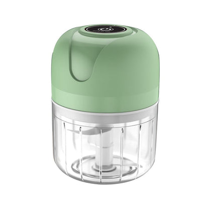 🔥Last Day Hot Sale 60%🔥USB Rechargeable Mini Electric Garlic Grinder, Portable Food Chopper for Garlic, Onion, Veggie