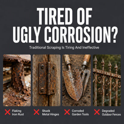 🔧✨Rust Remover Spray & Protective Metal Rust Converter – Removes Rust, Converts & Protects Metal Surfaces