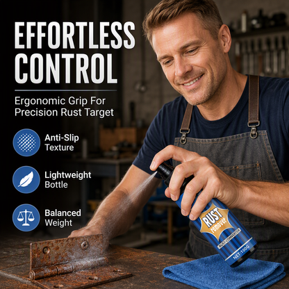 🔧✨Rust Remover Spray & Protective Metal Rust Converter – Removes Rust, Converts & Protects Metal Surfaces