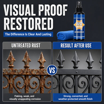 🔧✨Rust Remover Spray & Protective Metal Rust Converter – Removes Rust, Converts & Protects Metal Surfaces