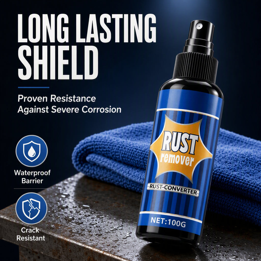 🔧✨Rust Remover Spray & Protective Metal Rust Converter – Removes Rust, Converts & Protects Metal Surfaces