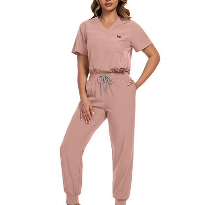 🩺 Comfort voor elke werkdag ✨ Ademend Scrubspak voor Dames – Lichtgewicht, Comfortabel & Bewegingsvrijheid