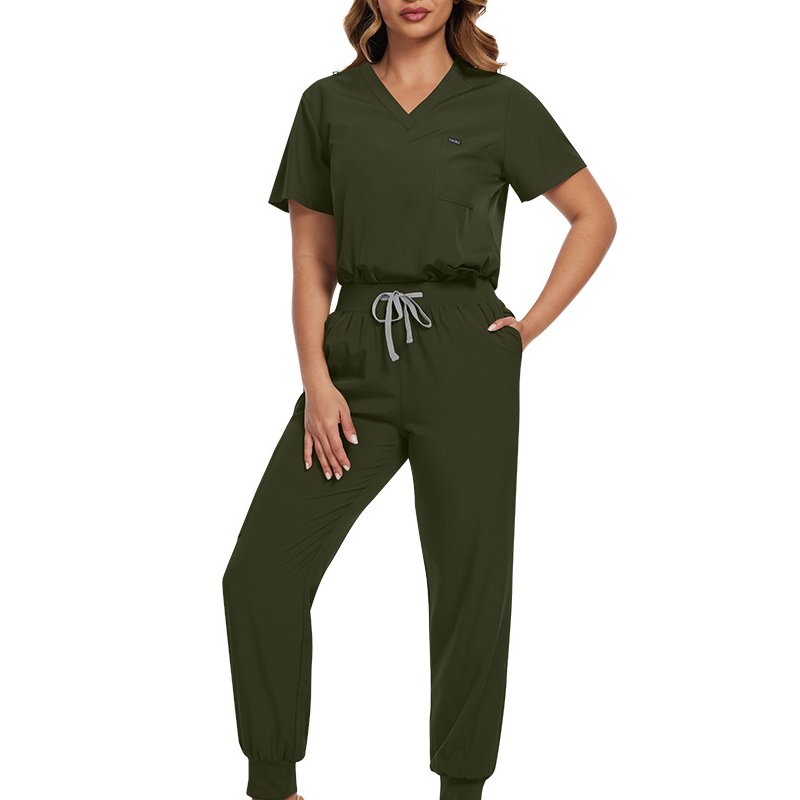 🩺 Comfort voor elke werkdag ✨ Ademend Scrubspak voor Dames – Lichtgewicht, Comfortabel & Bewegingsvrijheid