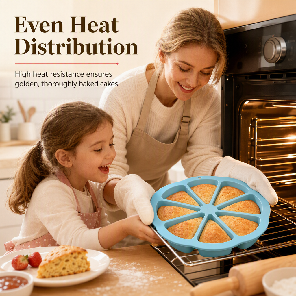 ✨Hot Sale 50% OFF🔥8 Cavity Triangle Silicone Cake Mold