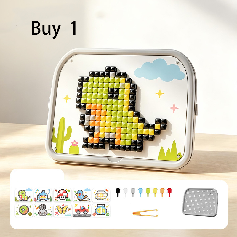 🍄🧩Creative 3D Mushroom Peg Puzzle – Fun, Educational & Hands-On Learning for Kids