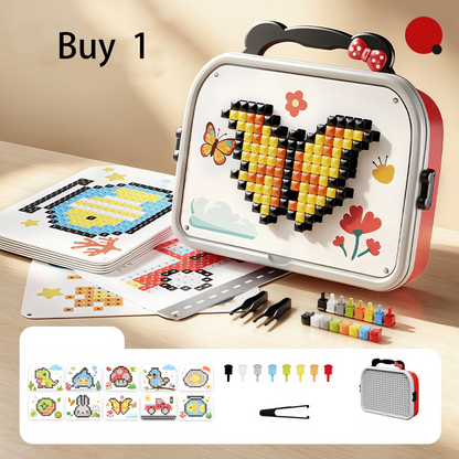 🍄🧩Creative 3D Mushroom Peg Puzzle – Fun, Educational & Hands-On Learning for Kids