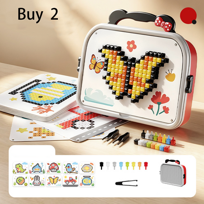 🍄🧩Creative 3D Mushroom Peg Puzzle – Fun, Educational & Hands-On Learning for Kids