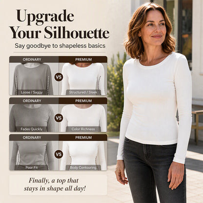 ⏳LAST DAY SALE ONLY￡11.99!!⭐🧶 Ribbed Texture, Easy Everyday Fit | Women's Classic Crew-Neck Knit Top
