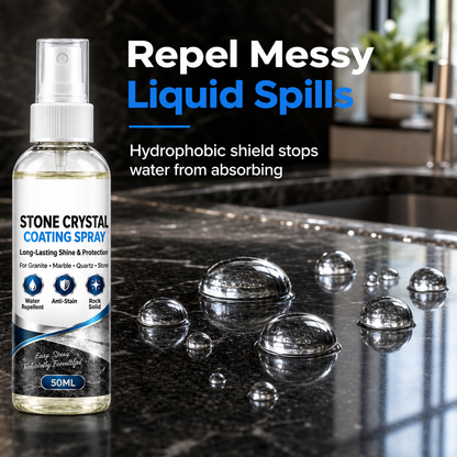 ✨🪨Stone Nanocrystal Plating Spray for Marble & Countertops – Restores Shine, Protects & Seals Surfaces