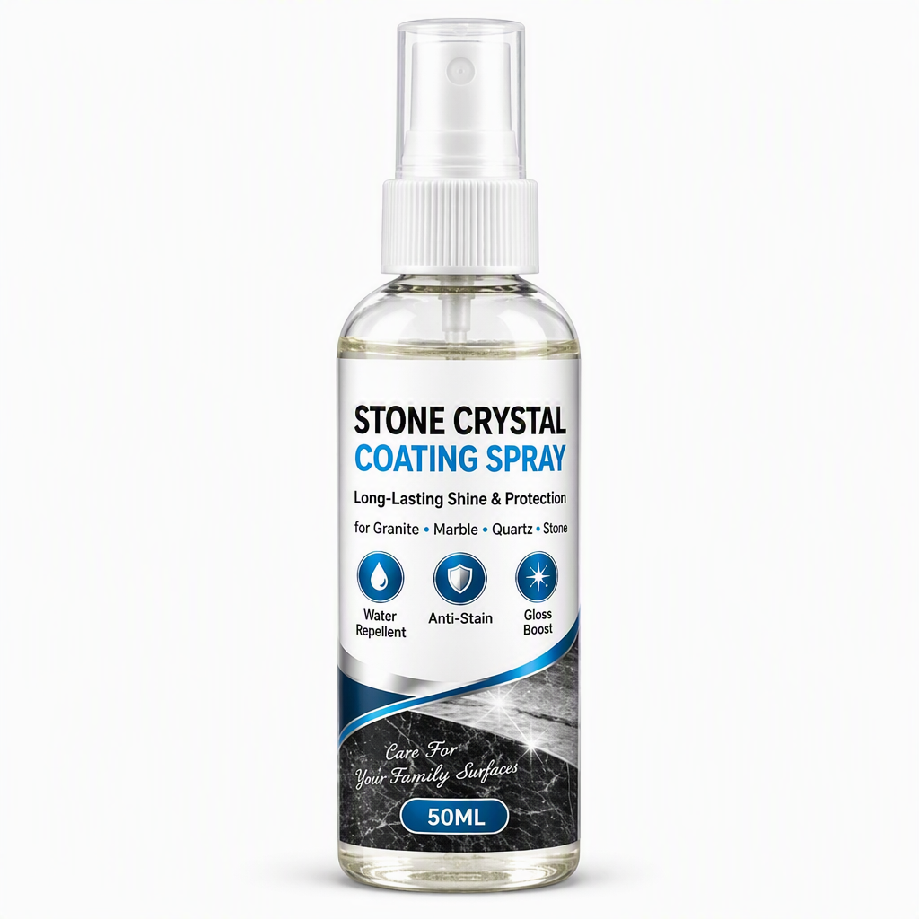 ✨🪨Stone Nanocrystal Plating Spray for Marble & Countertops – Restores Shine, Protects & Seals Surfaces