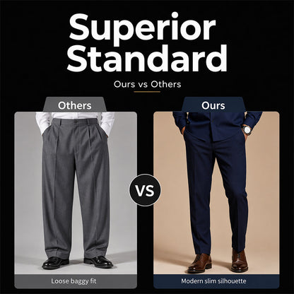 🎯 One Set, Instantly Put-Together | Men's Shirt & Pants 2-Piece Set