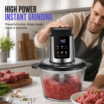 ⚡Electric Meat Grinder & Food Mincer – Powerful, Fast, Easy to Clean, Perfect for Home Cooking