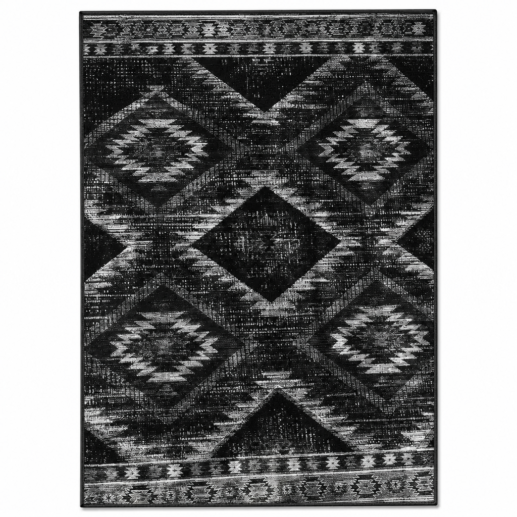 🛋️ Save 50%! 🧶 Bohemian Faux Cashmere Rug – Dust-resistant & easy-clean ✨