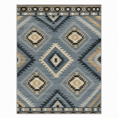 🛋️ Save 50%! 🧶 Bohemian Faux Cashmere Rug – Dust-resistant & easy-clean ✨