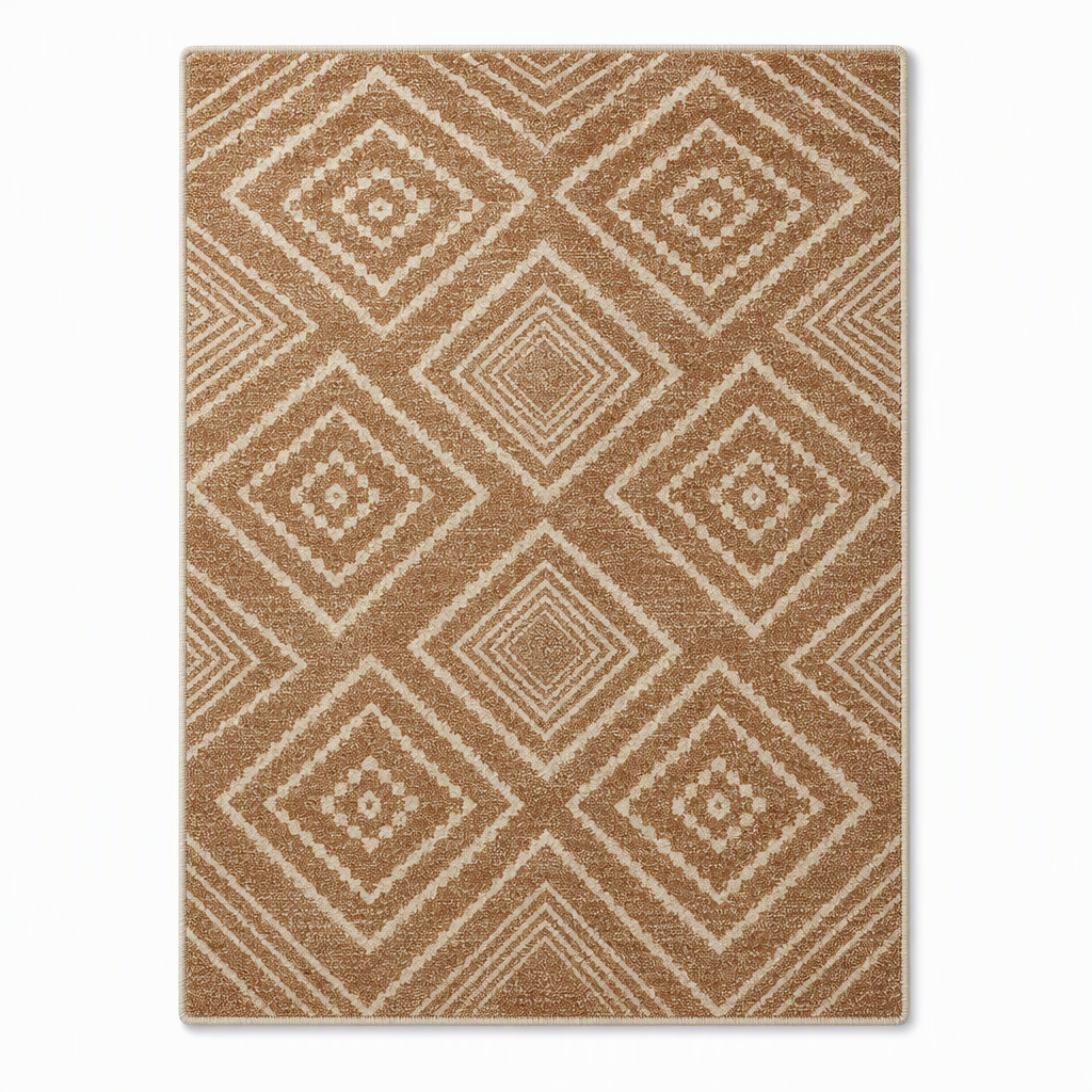 🛋️ Save 50%! 🧶 Bohemian Faux Cashmere Rug – Dust-resistant & easy-clean ✨