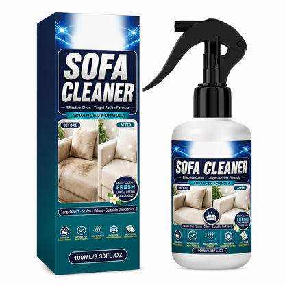 🛋️ Sofa Cleaner & Stain Remover: No-Rinse Foam, Lifts Deep Grime, Gentle pH Formula, 100ml