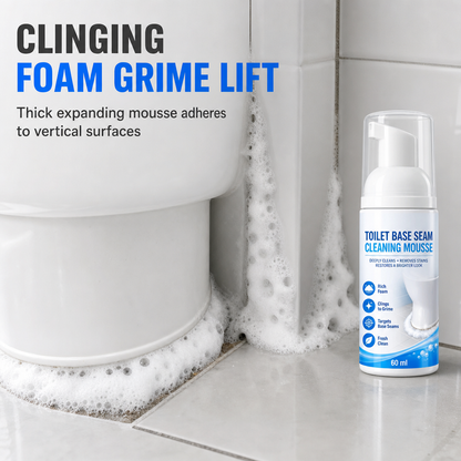 🚽💨Toilet Base Seam Cleaning Mousse – Foam, Deep Clean & Fresh