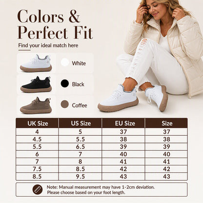 Women's Casual Plush-Lined Winter Shoes