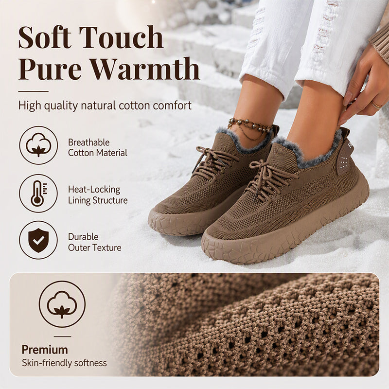 Women's Casual Plush-Lined Winter Shoes