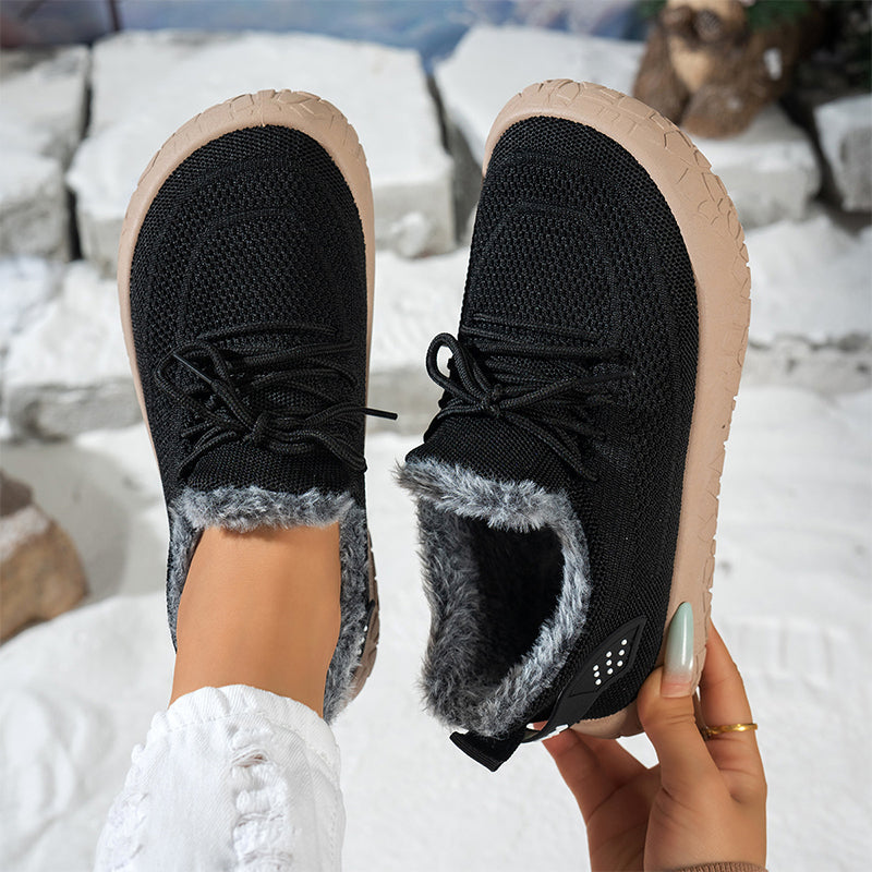 Women's Casual Plush-Lined Winter Shoes