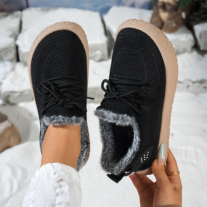 Women's Casual Plush-Lined Winter Shoes
