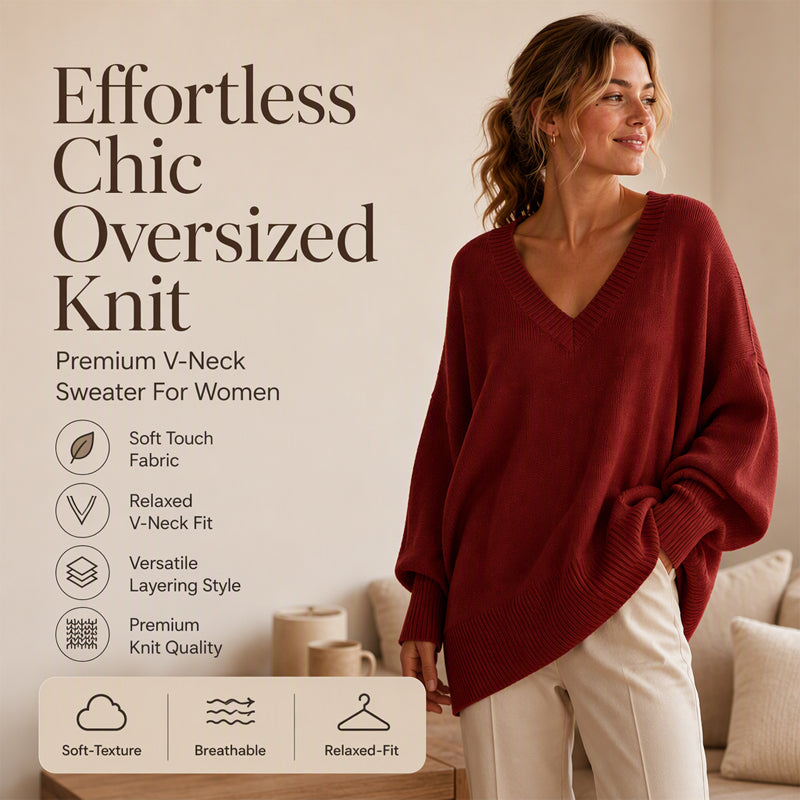 🍂Autumn Hot Sale 50% OFF🔥Women's Mid Length Knit Sweater