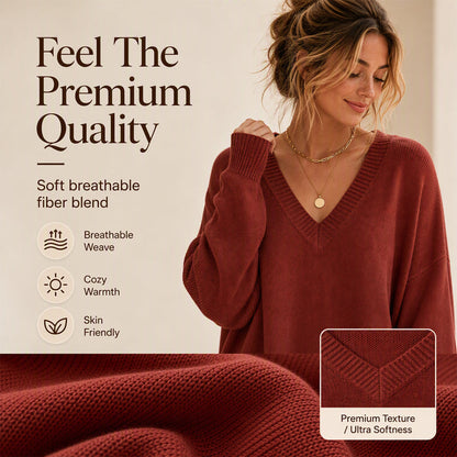 🍂Autumn Hot Sale 50% OFF🔥Women's Mid Length Knit Sweater