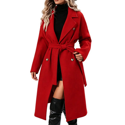 Refined Belted Trench Coat