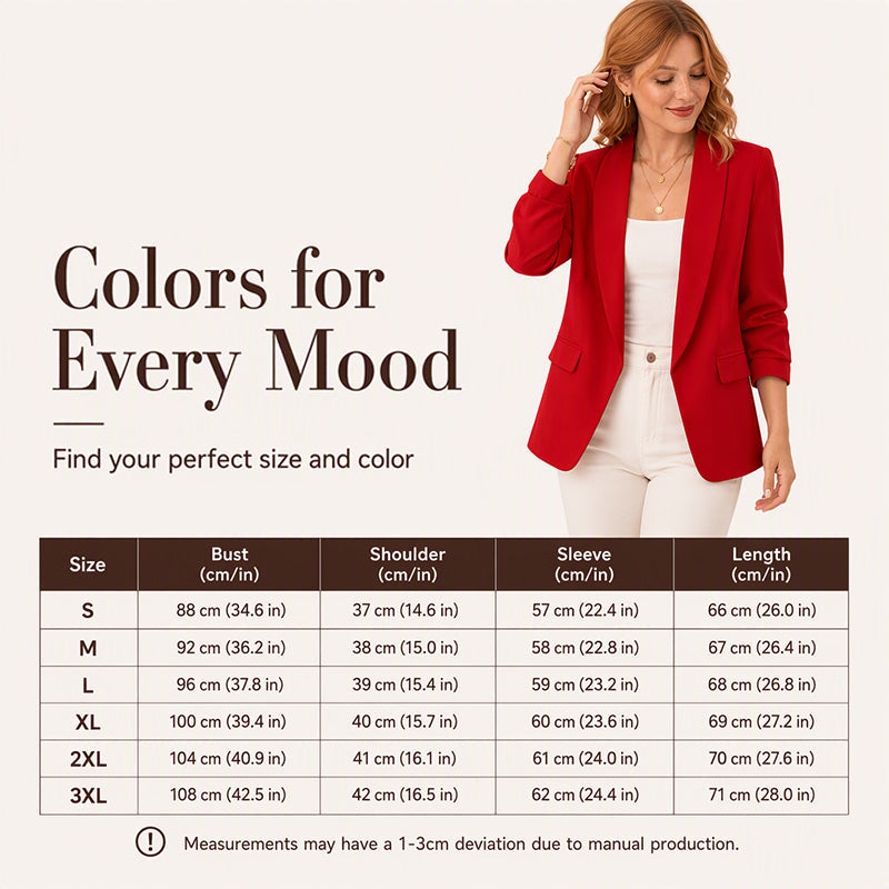 Women's Casual Versatile Slim Fit Blazer