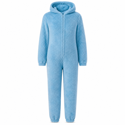 Women's Winter Warm Hooded Onesie Pajamas Jumpsuit