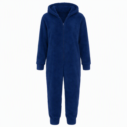 Women's Winter Warm Hooded Onesie Pajamas Jumpsuit