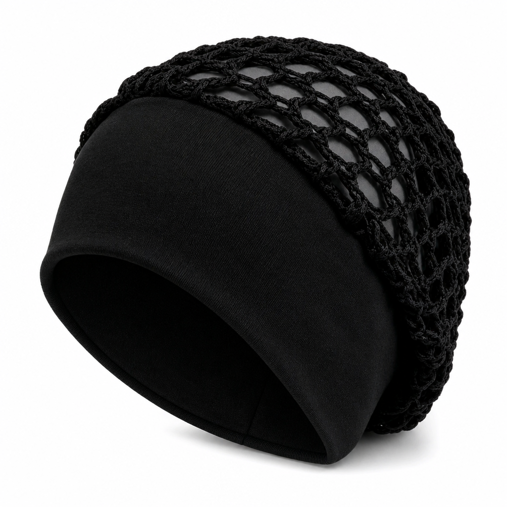 ⌛Limited-Time Offer-Elastic Breathable Wide Band Mesh Hair Net Cap Hollow Out Hair Cover