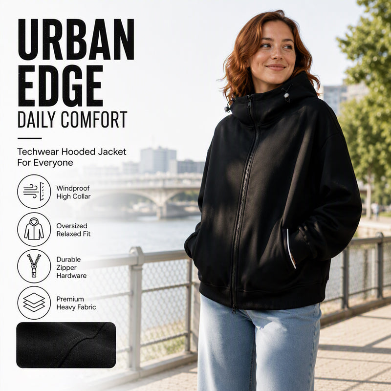 Women's Casual Full Zip Hoodie Jacket