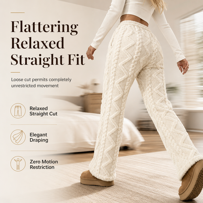 🎉Winter Sale-50% OFF☁️Women's Casual Warm Flannel Lined Lounge Pants