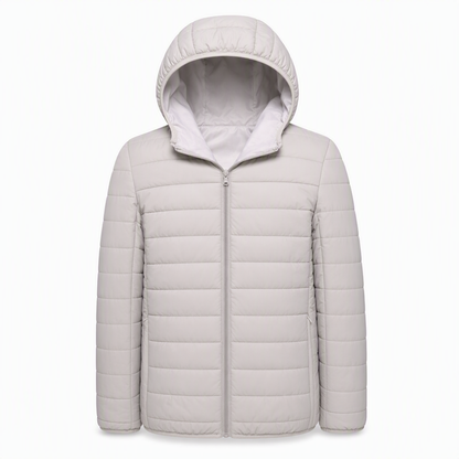 Hot Sale 50% OFF🔥Men's Lightweight Hooded Padded Cotton Casual Short Winter Coat Plus Size