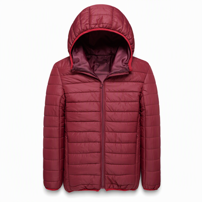 Hot Sale 50% OFF🔥Men's Lightweight Hooded Padded Cotton Casual Short Winter Coat Plus Size